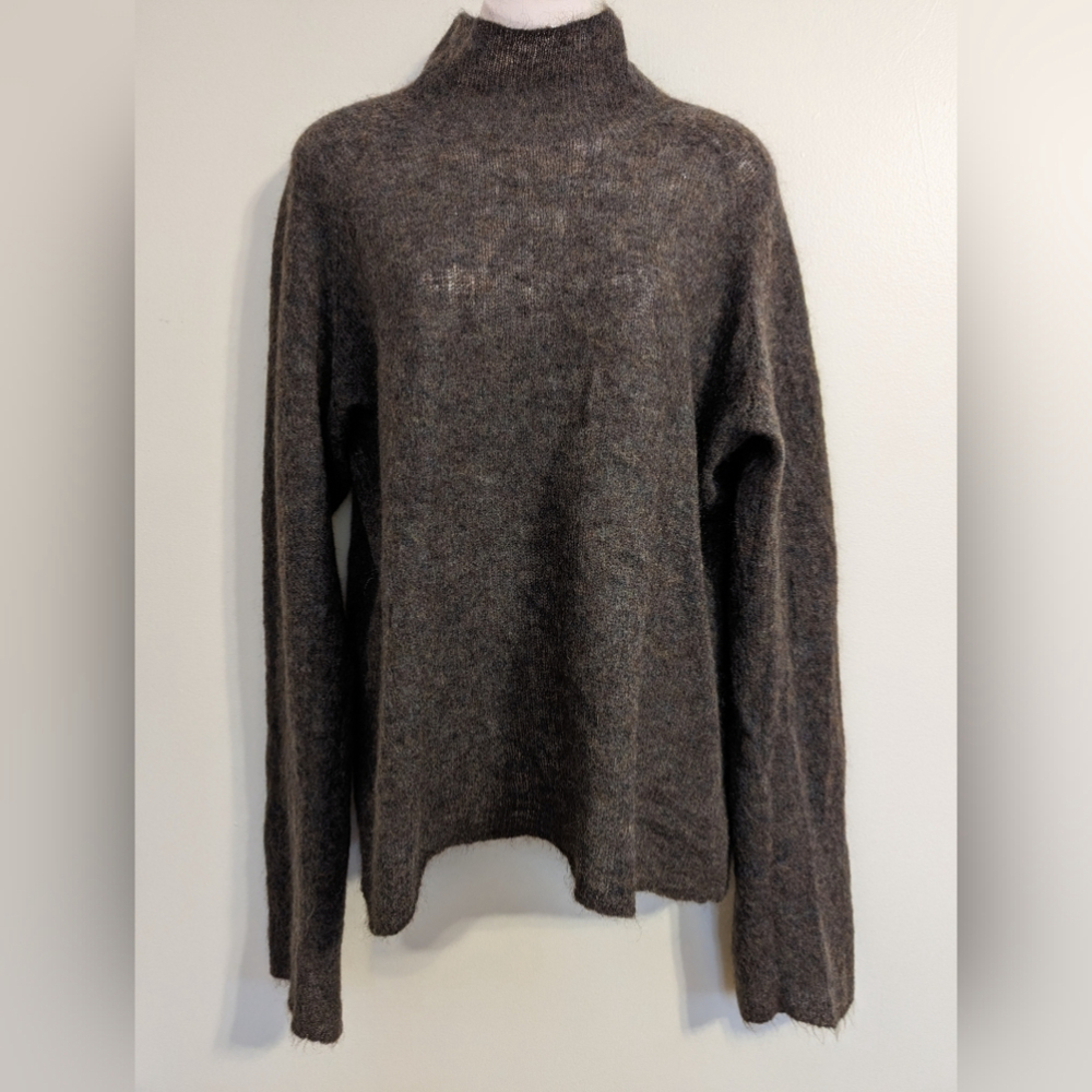 Rudsak collection made in Italy knit pullover sweater m green